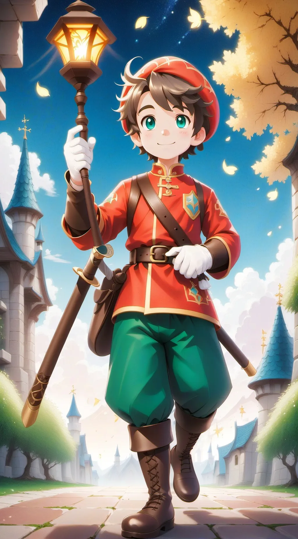 ai character: саша background