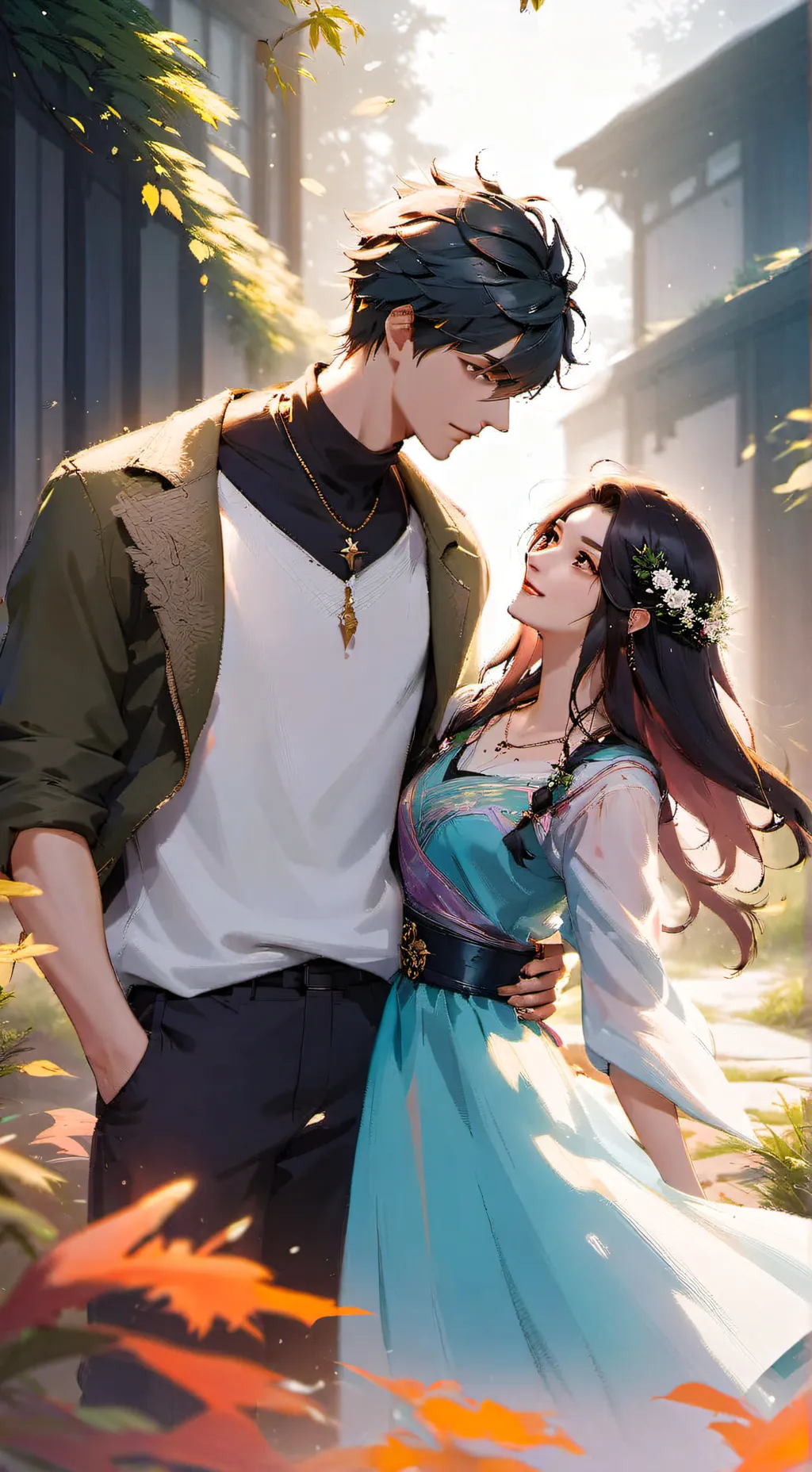 ai character: Carter  background