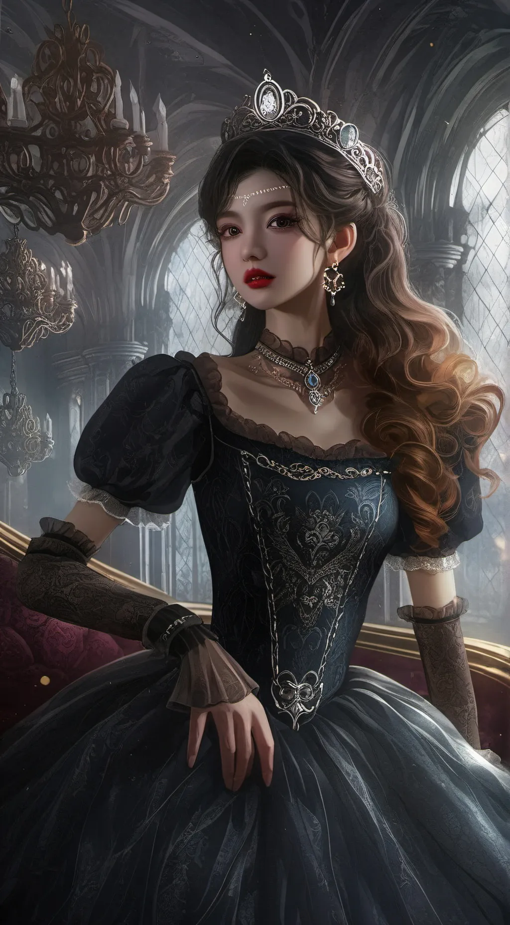 ai character: Marie background