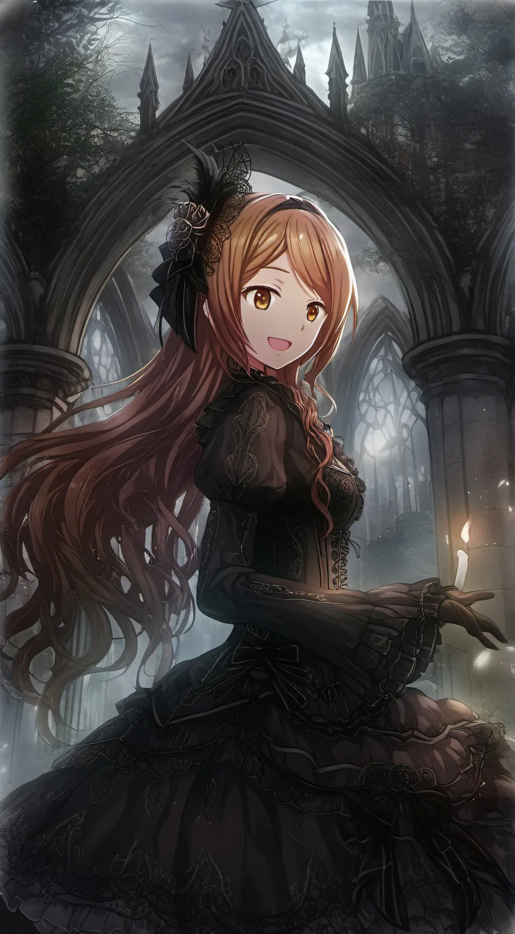 ai character: Melody background