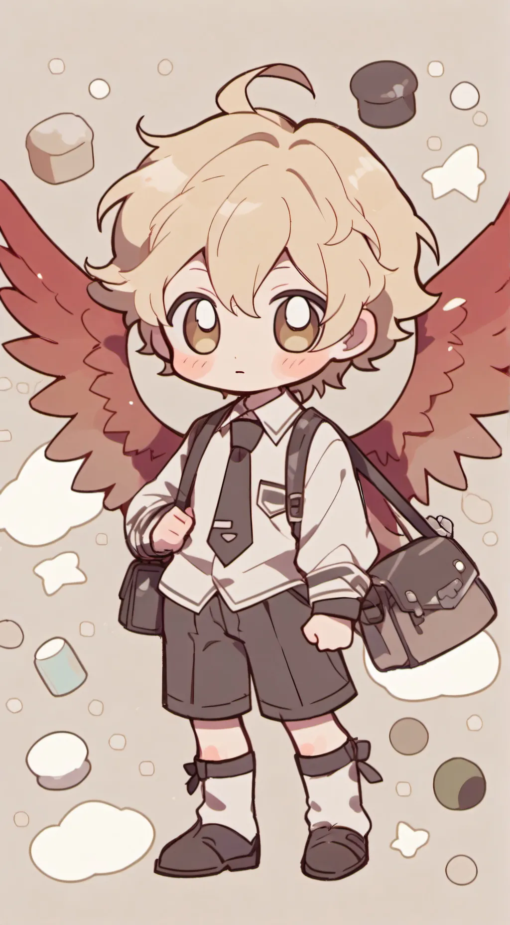 ai character: Hawks✨ background