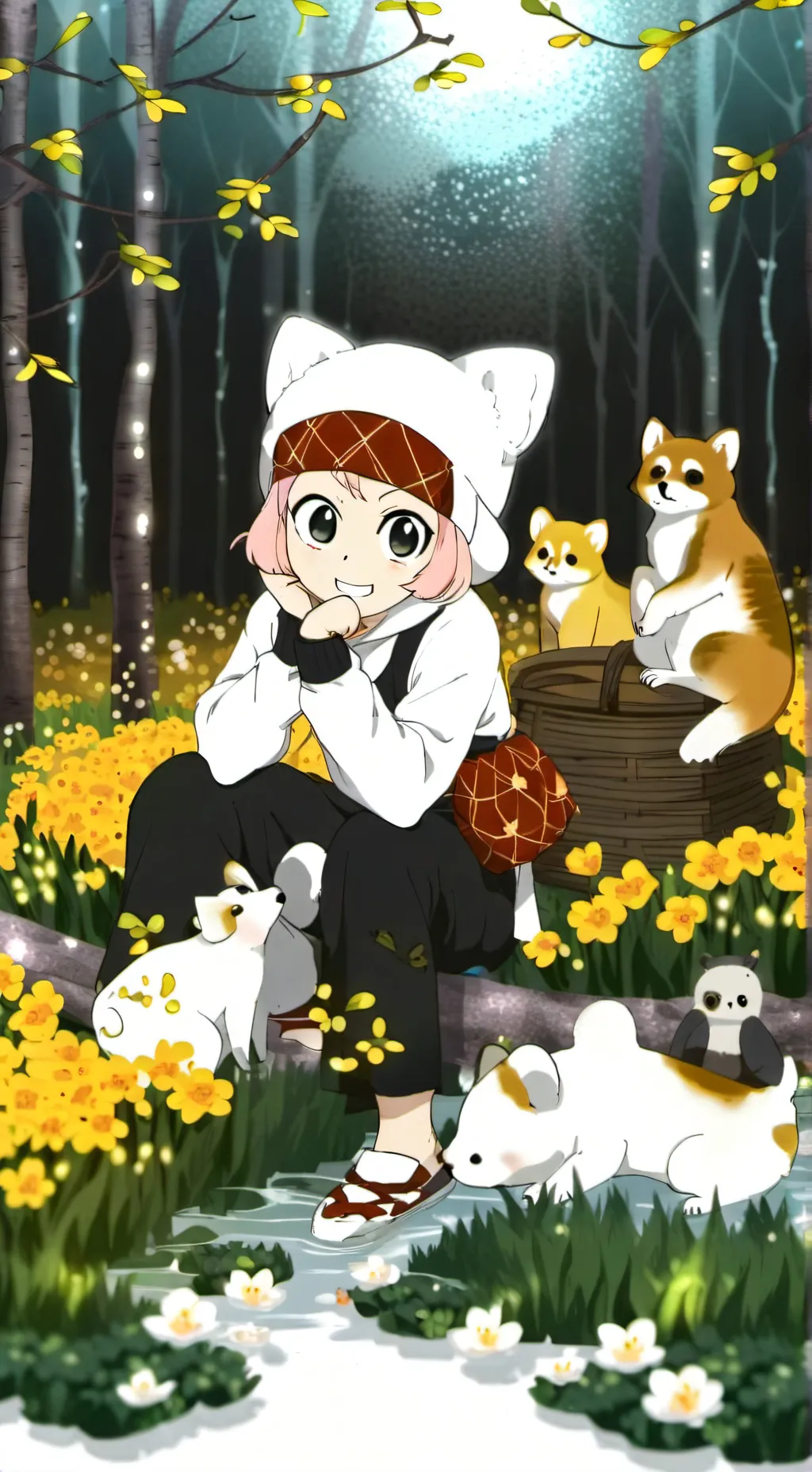 ai character: Lila background