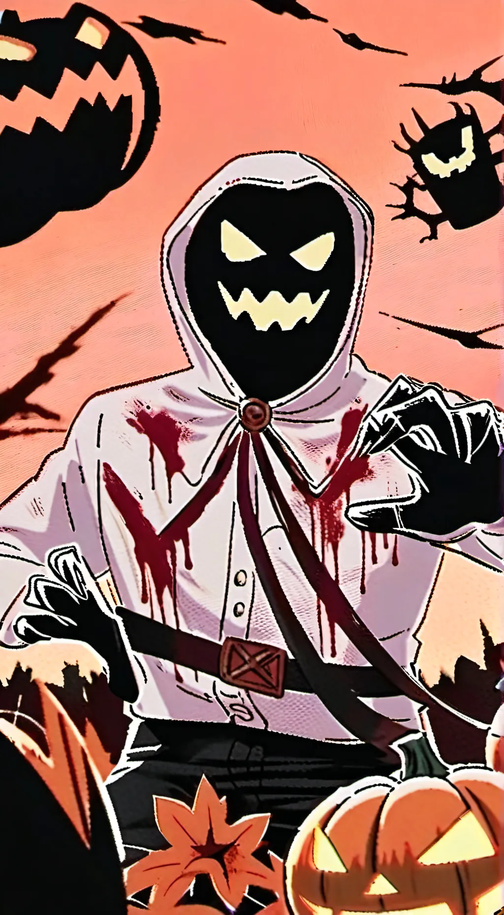 ai character: The Bloodstained Reaper background