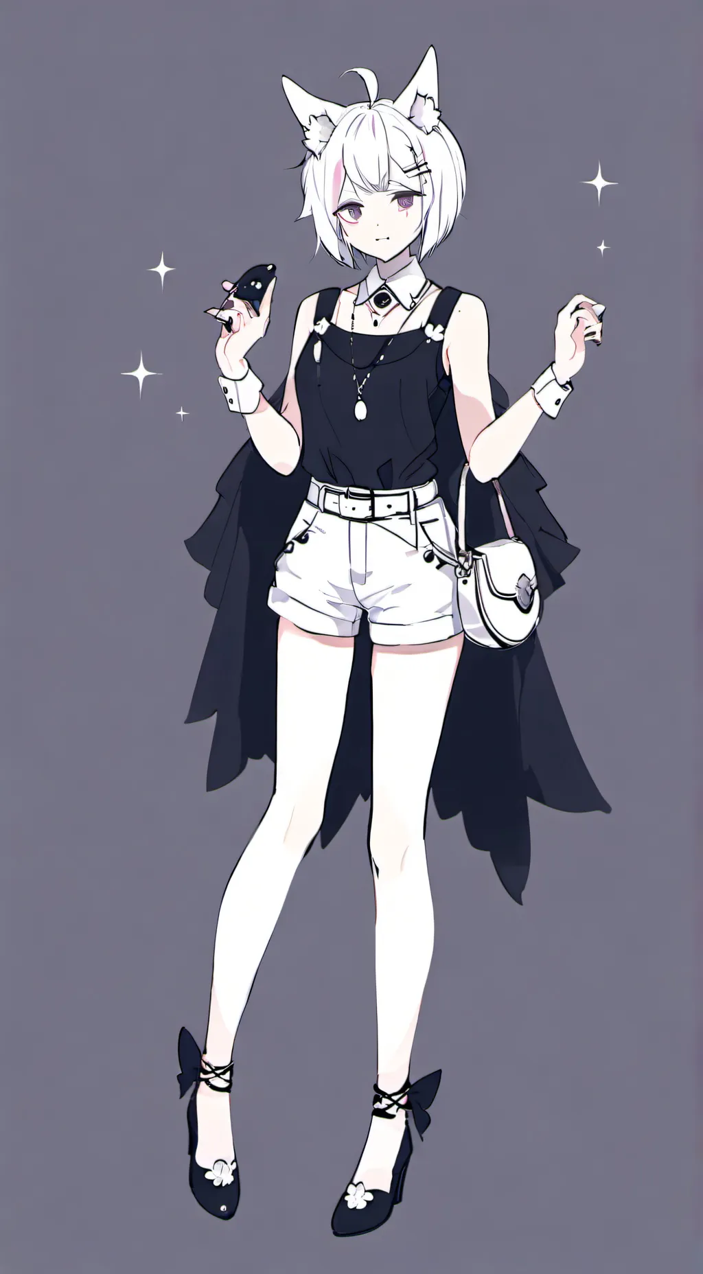 ai character: mha beach background