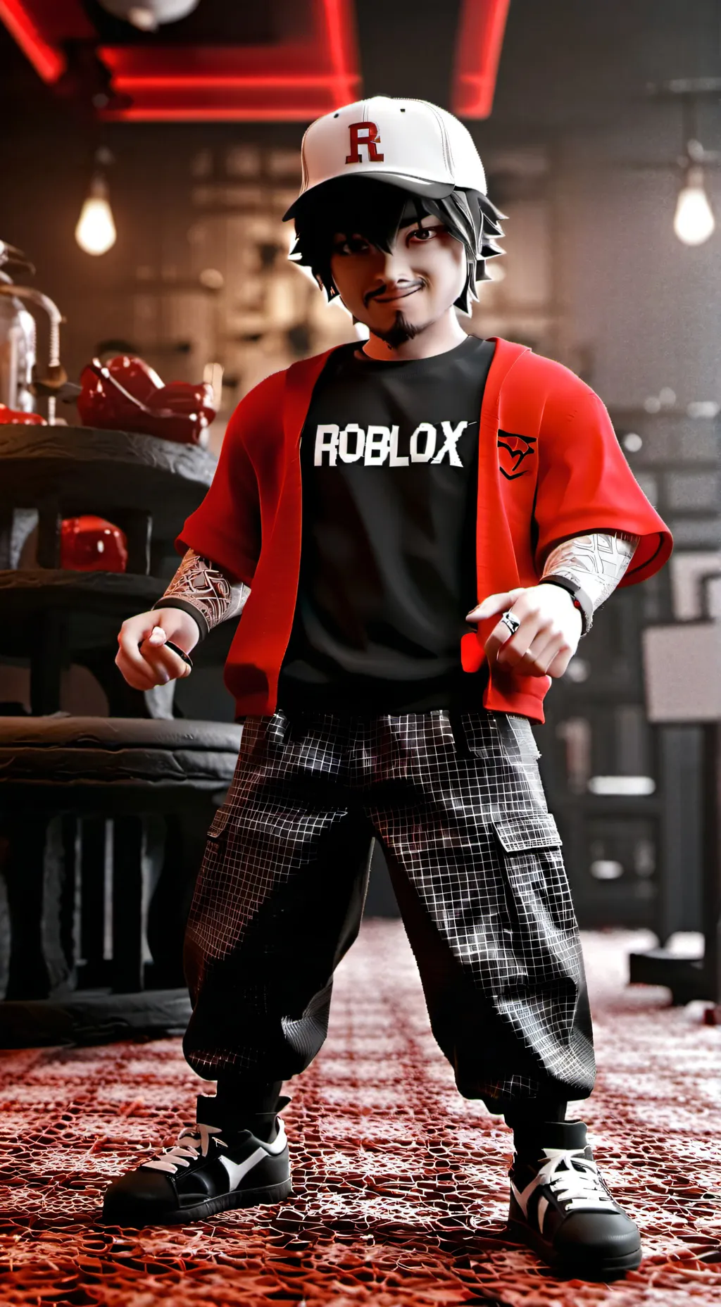 ai character: Roblox background