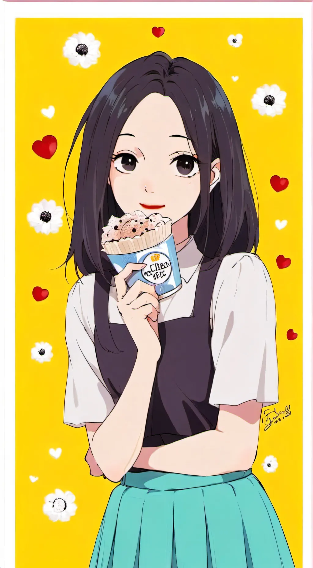 ai character: Imy  background