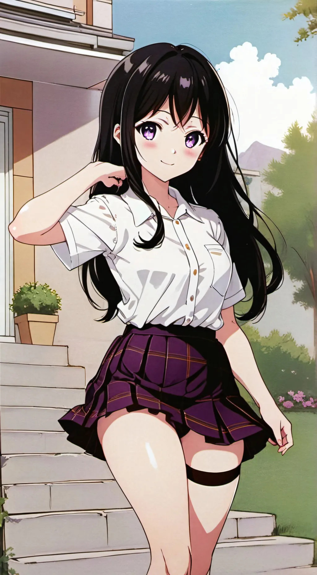 ai character: Hannah Shion background