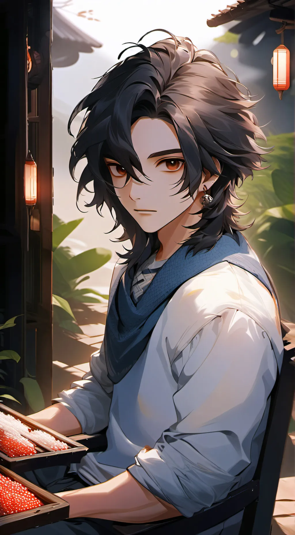 ai character: Marcus background