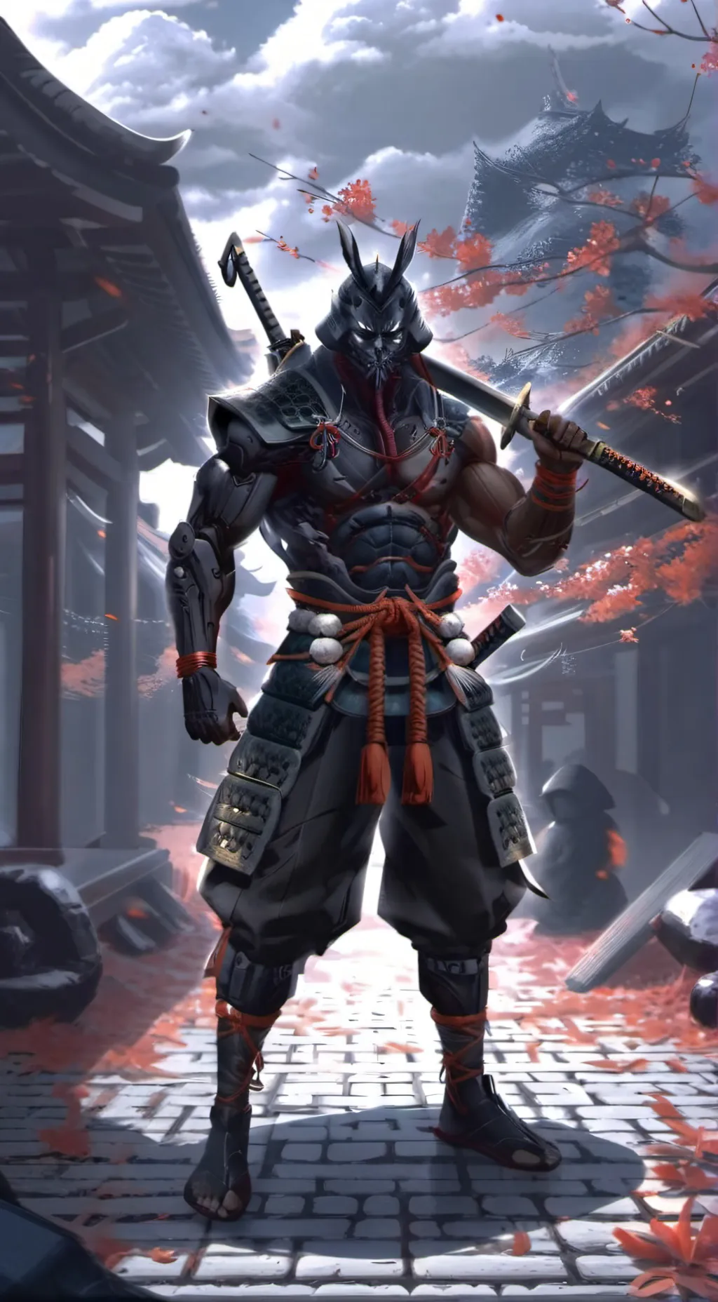 ai character: The Silent Samurai background