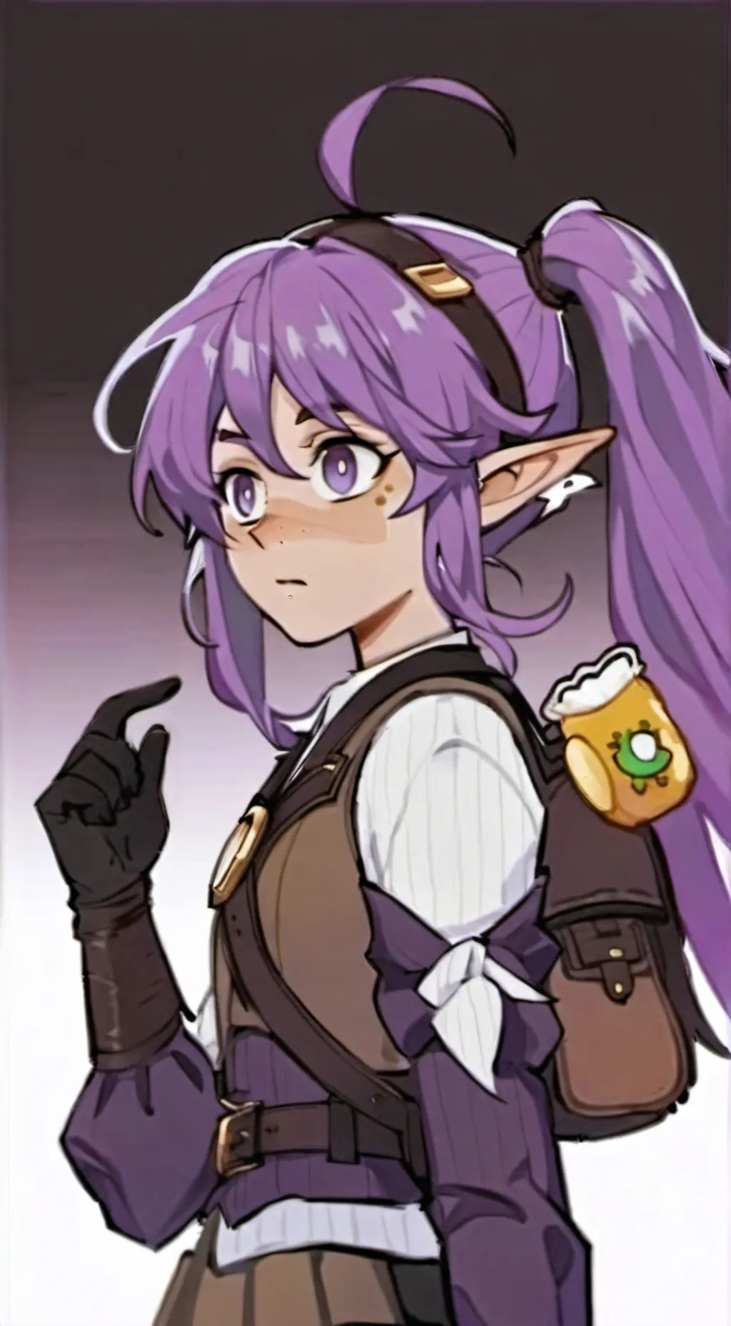 ai character: 💜Maggie💜 background