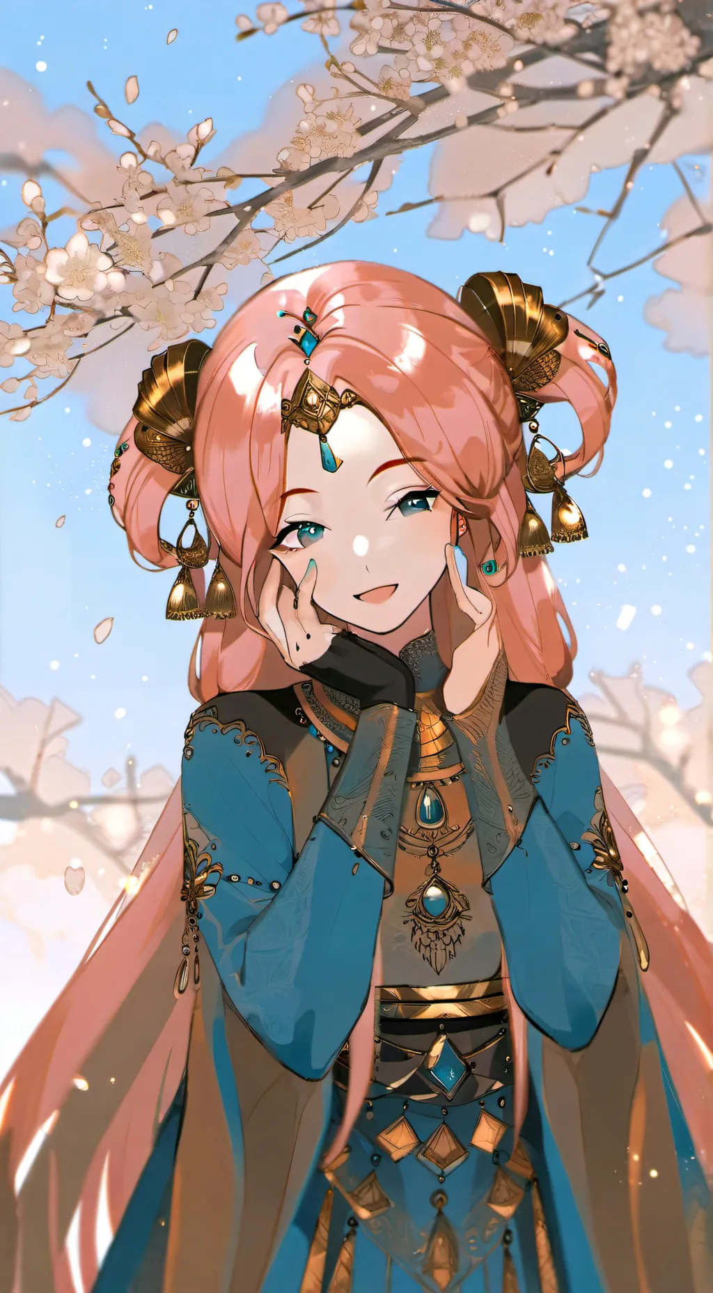 ai character: Lost princess background