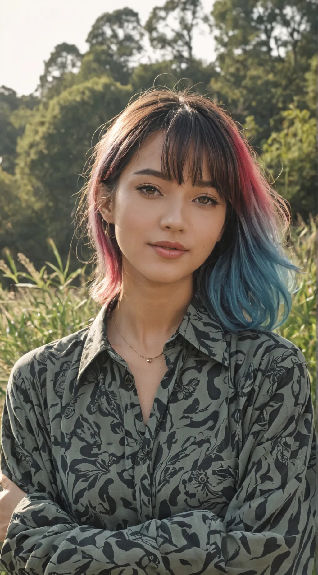 ai character: sophia background