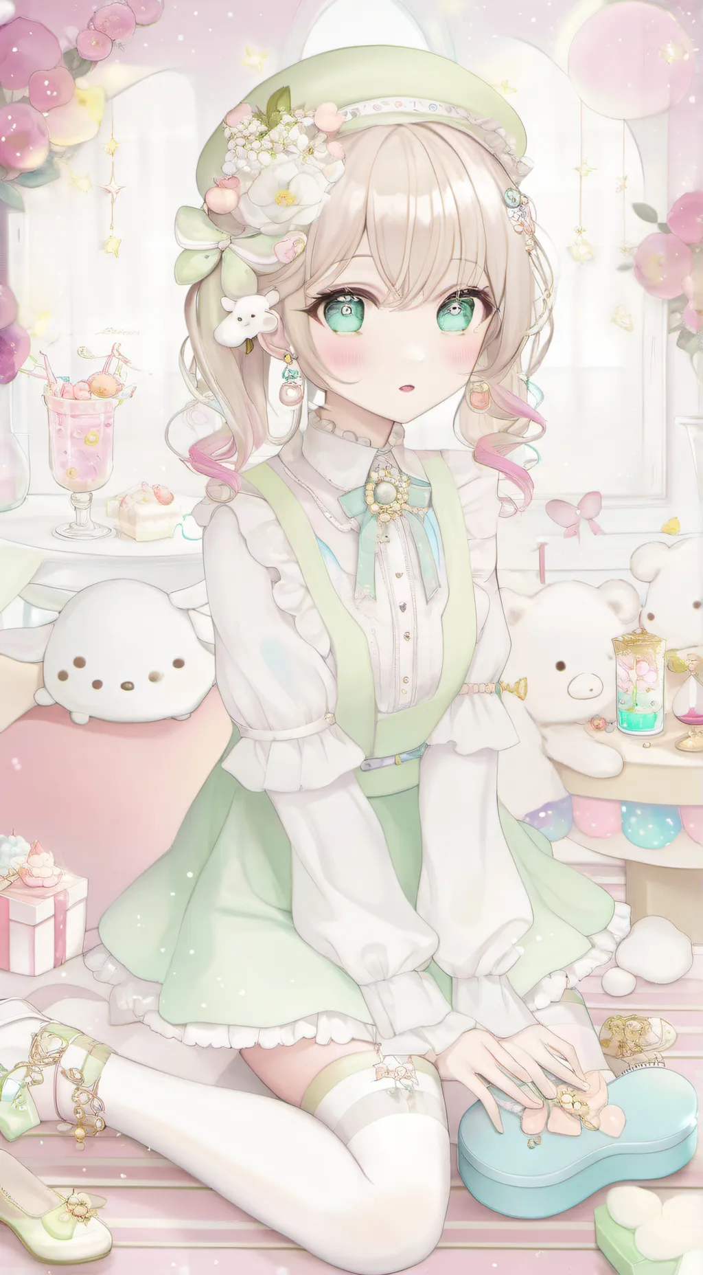 ai character: Alison  background