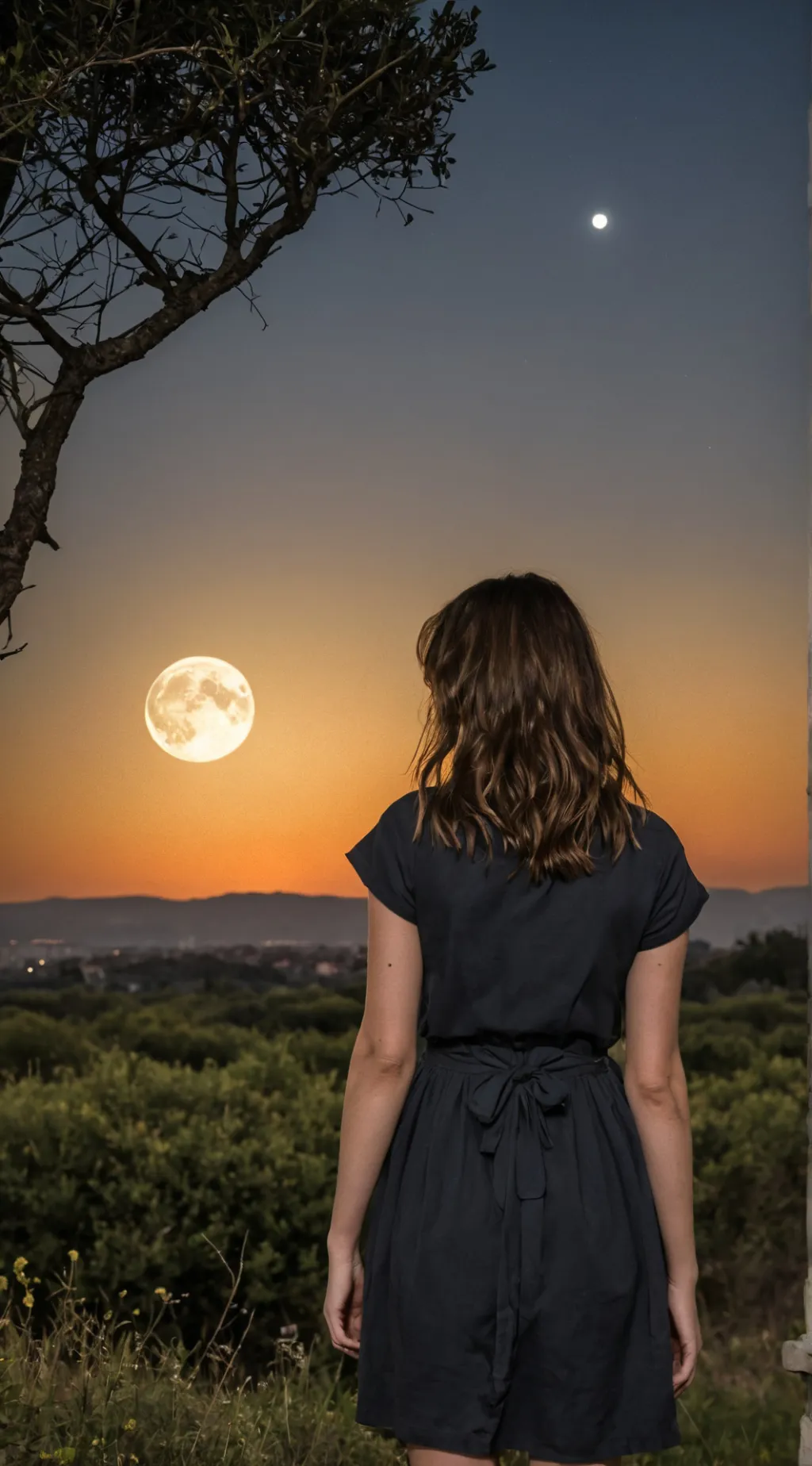 ai character: Aurora background