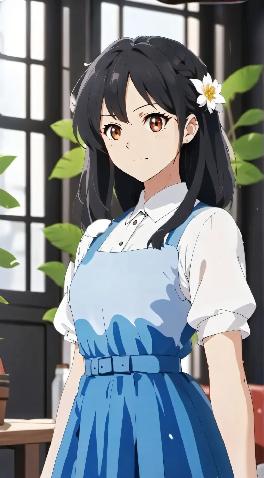 ai character: Asian mum😱 background