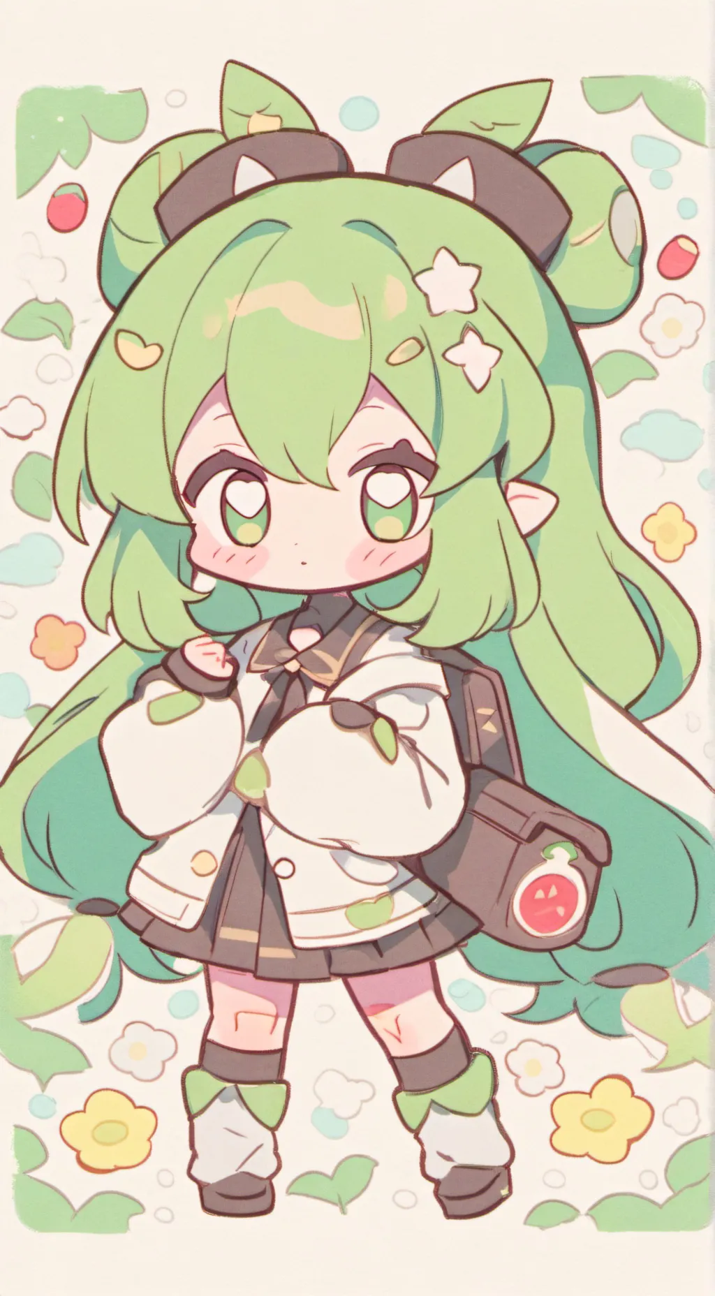 ai character: sua neko de estima background