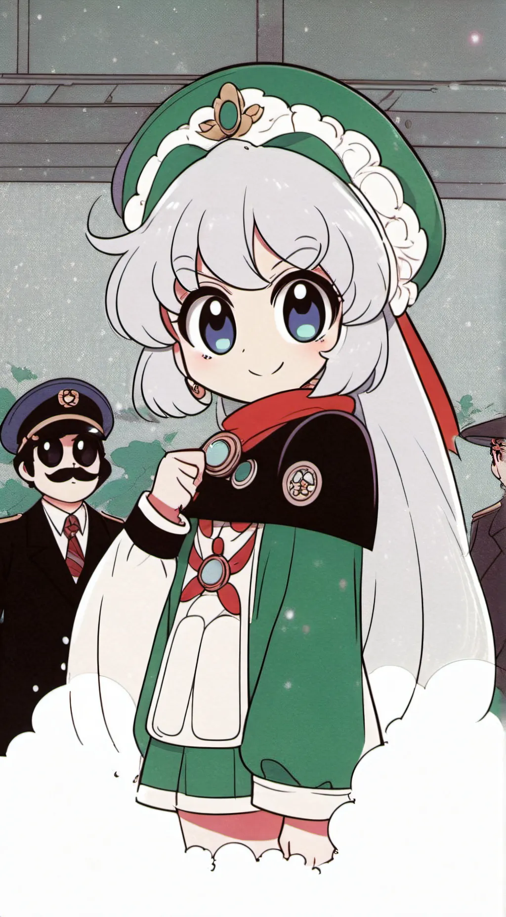 ai character: DW (Garden View)  background