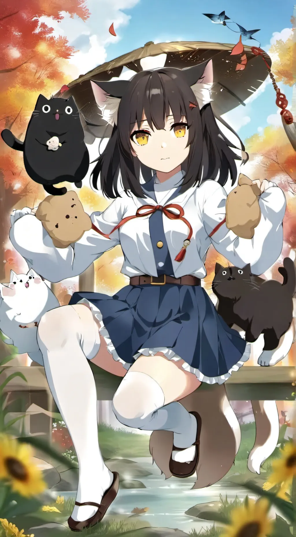 ai character: Neko Girl Neko Boy background