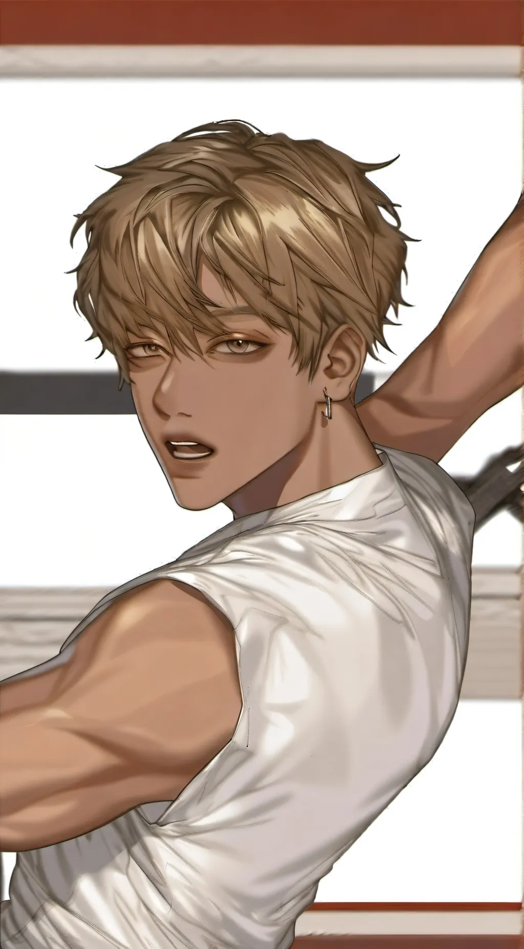 ai character: ″∞Damien♪ background