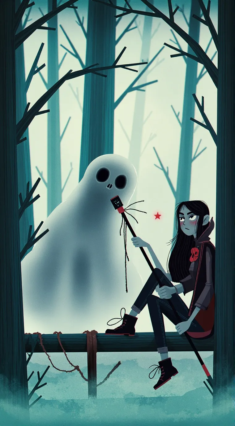 ai character: the forest of hope background