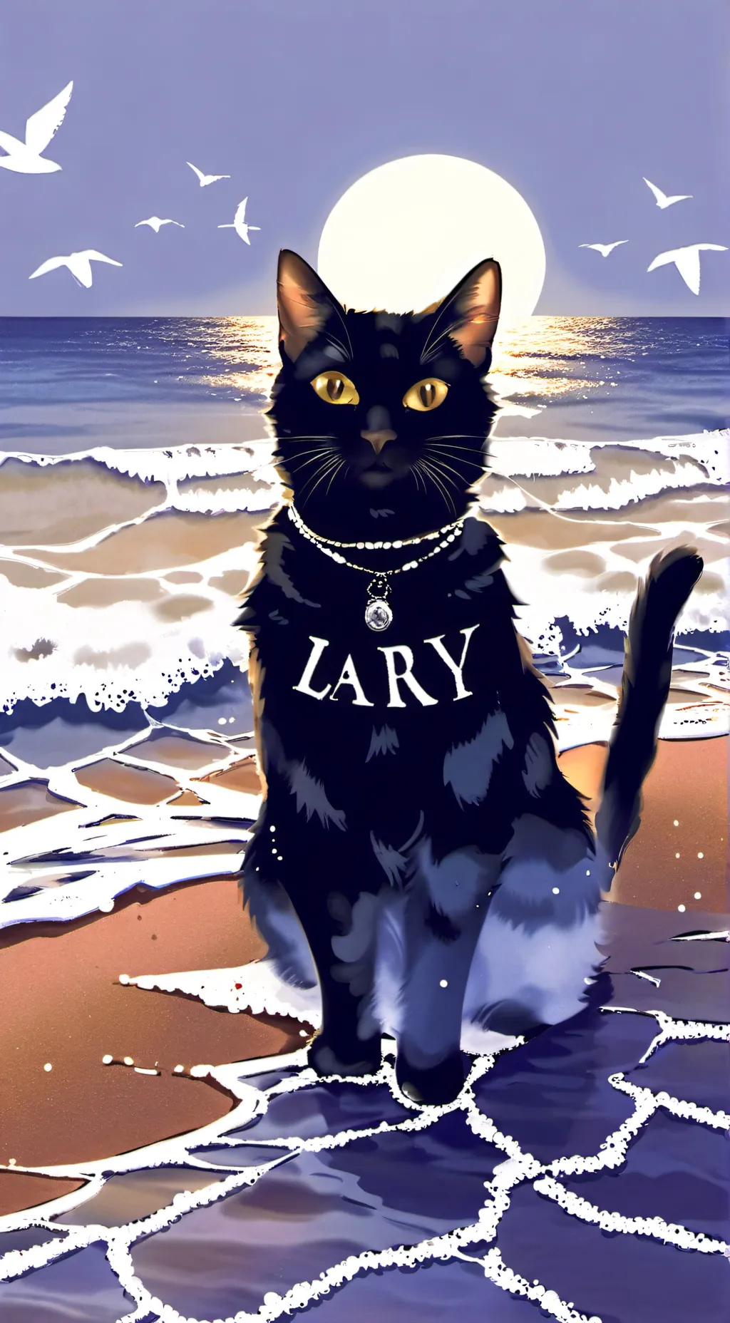 ai character: LARRY. background