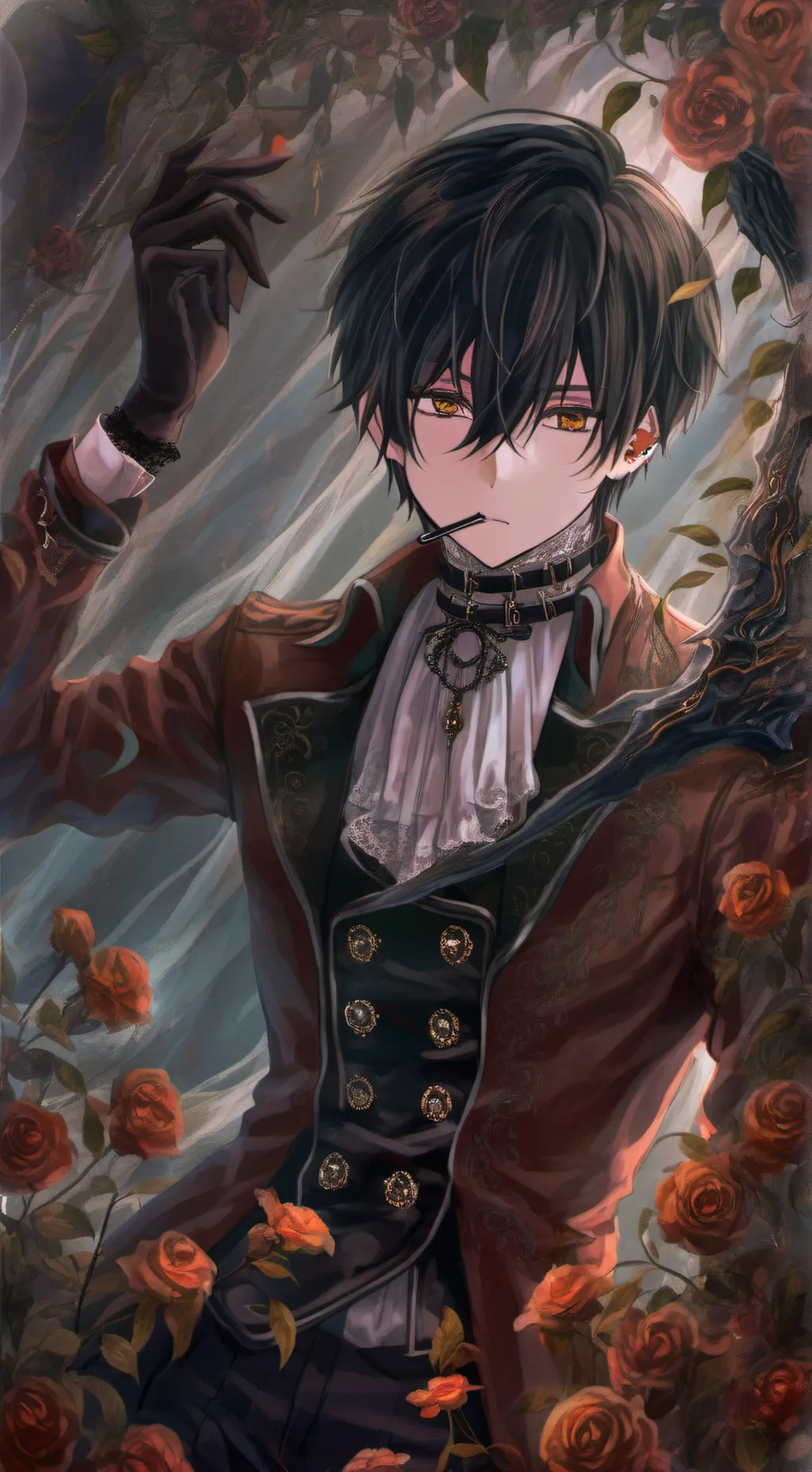 ai character: dash background