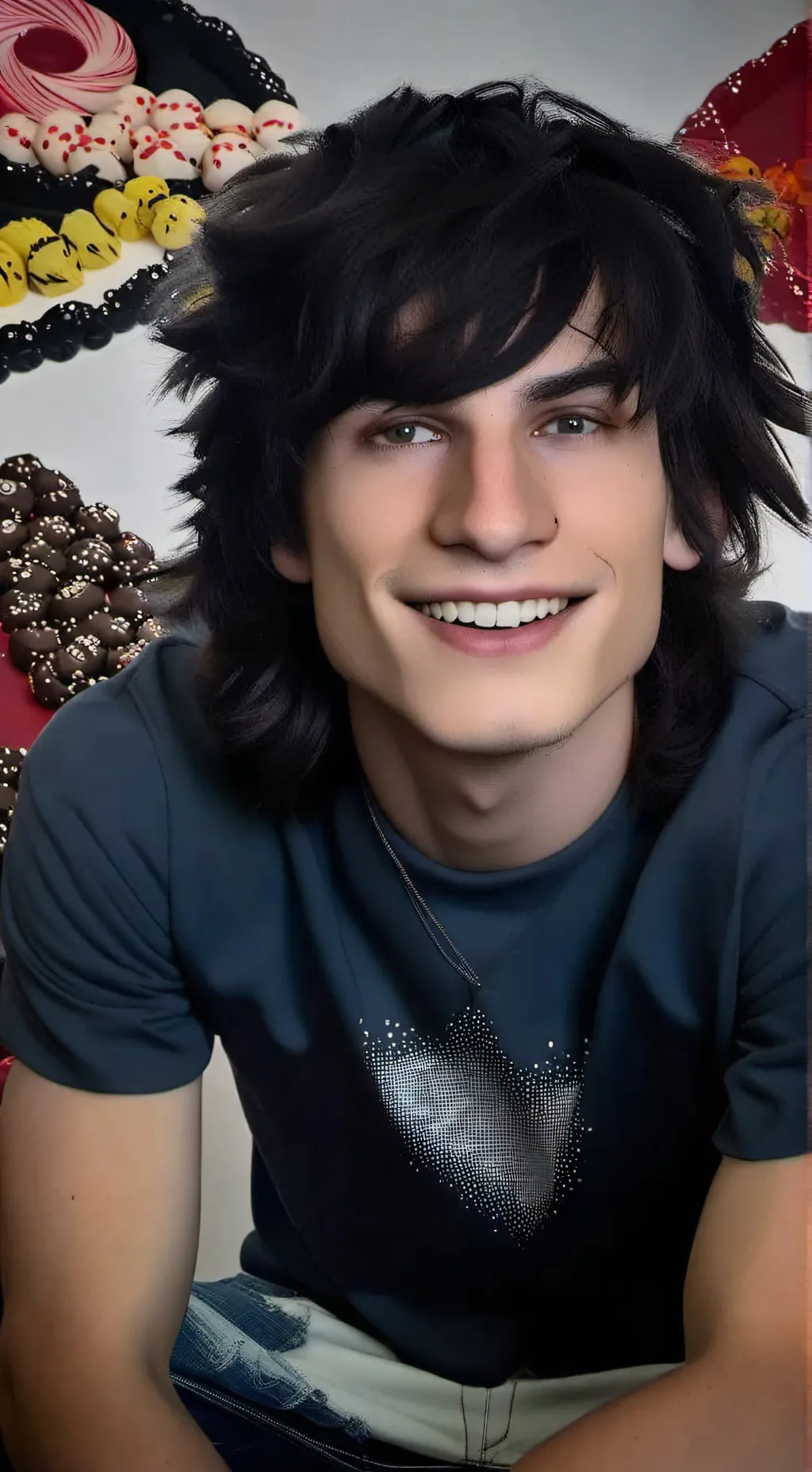 ai character: Jake Webber  background