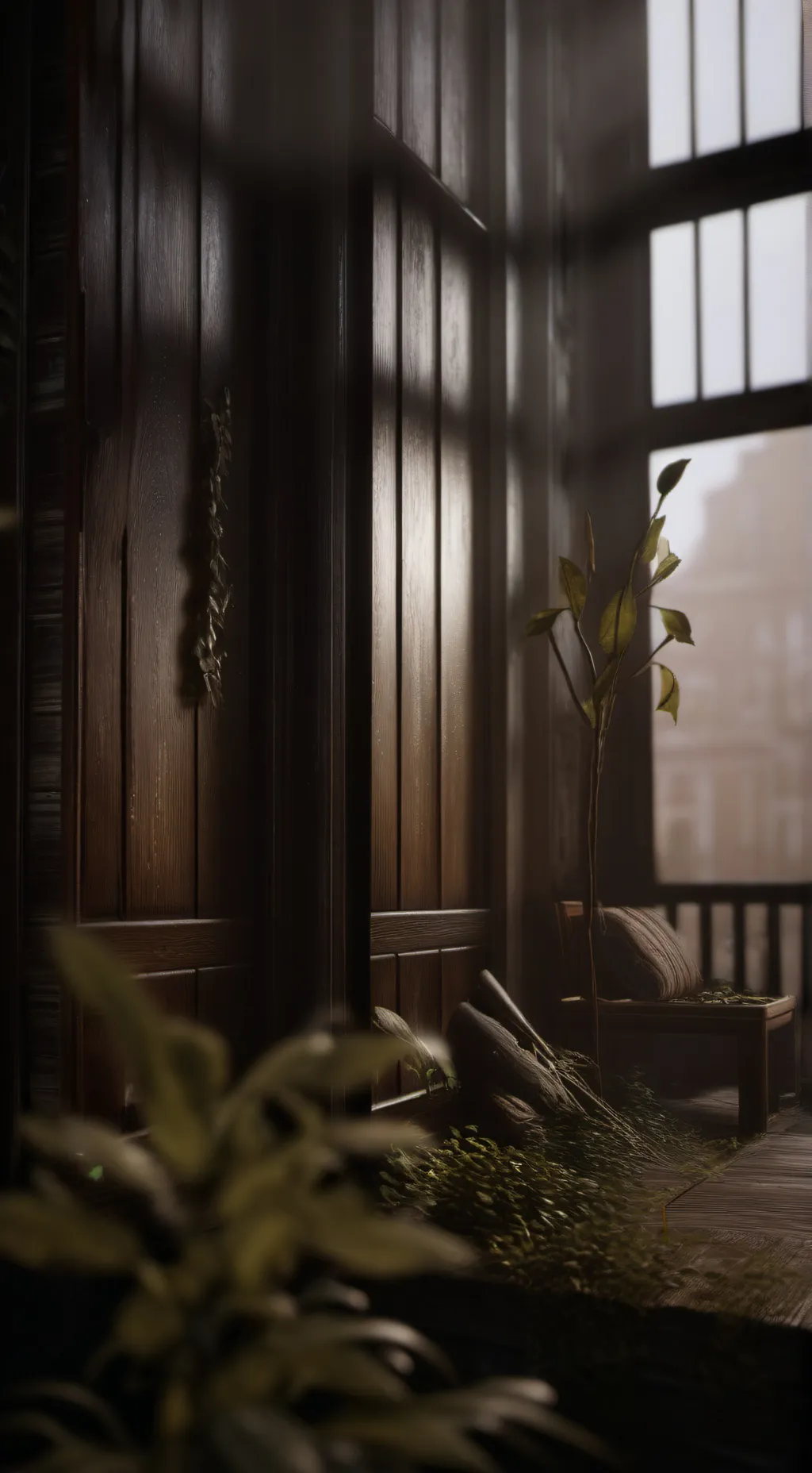 ai character: zonbie apocalypse  background