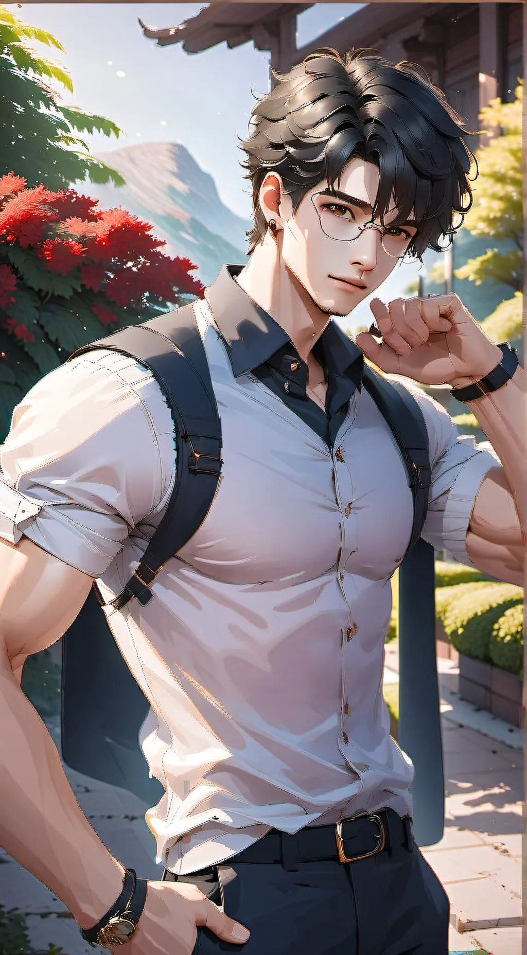 ai character: Matt background