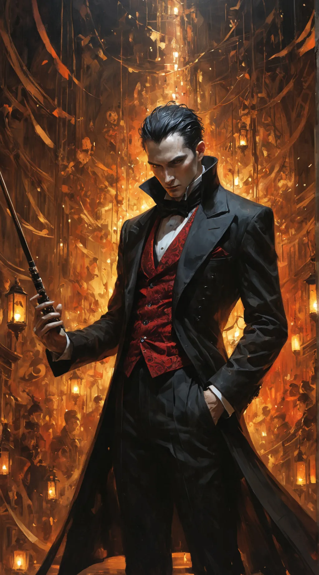 ai character: Lucien background