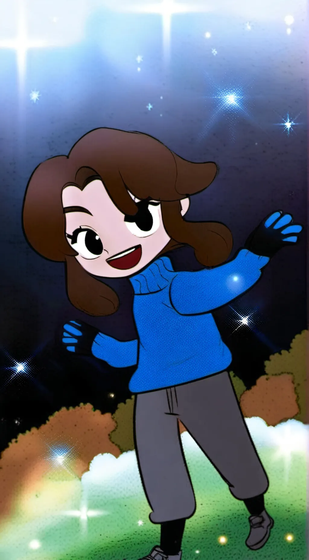 ai character: 👀❤️Kendall❤️👀 background