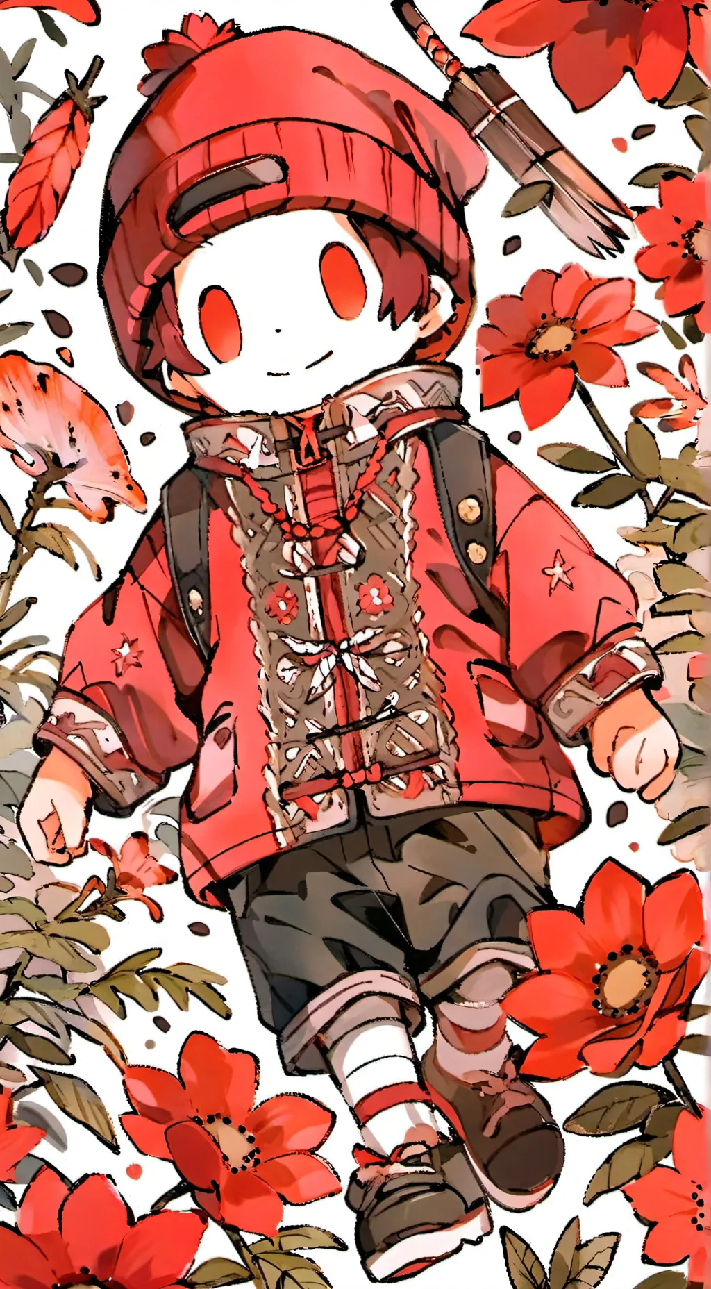 ai character: C00LKID background