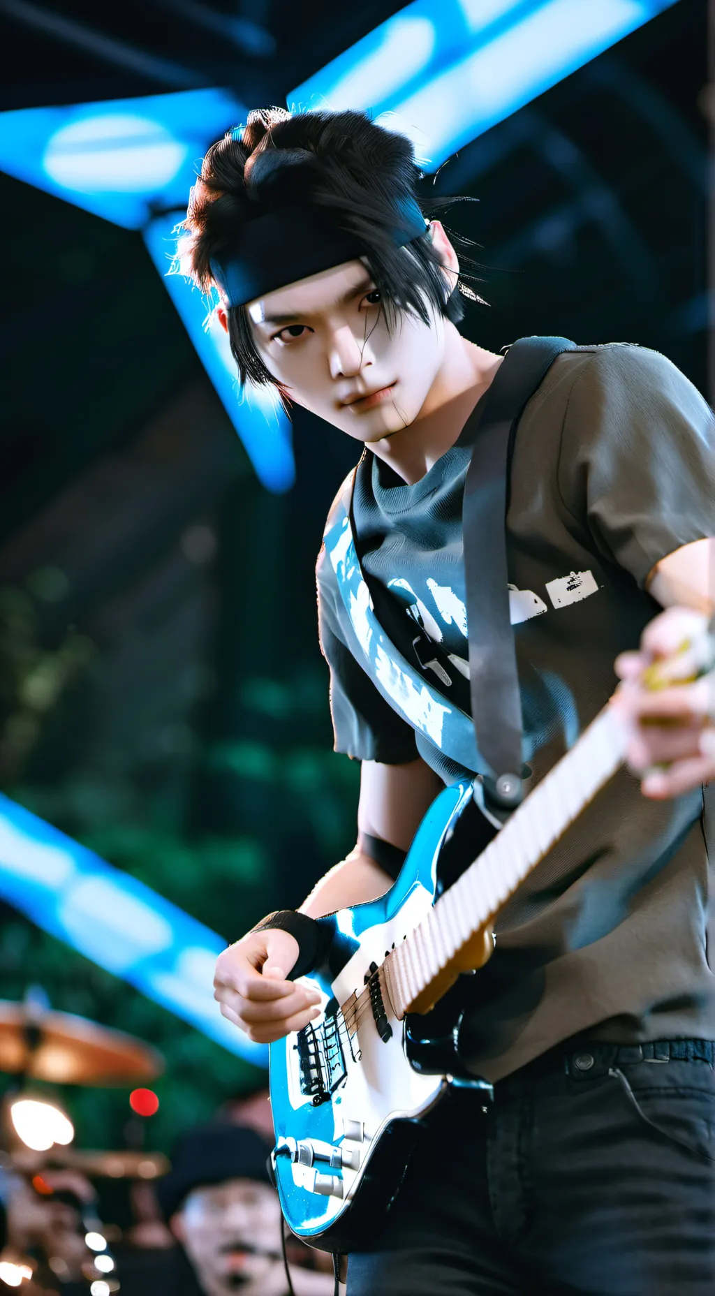 ai character: Hyunjin background