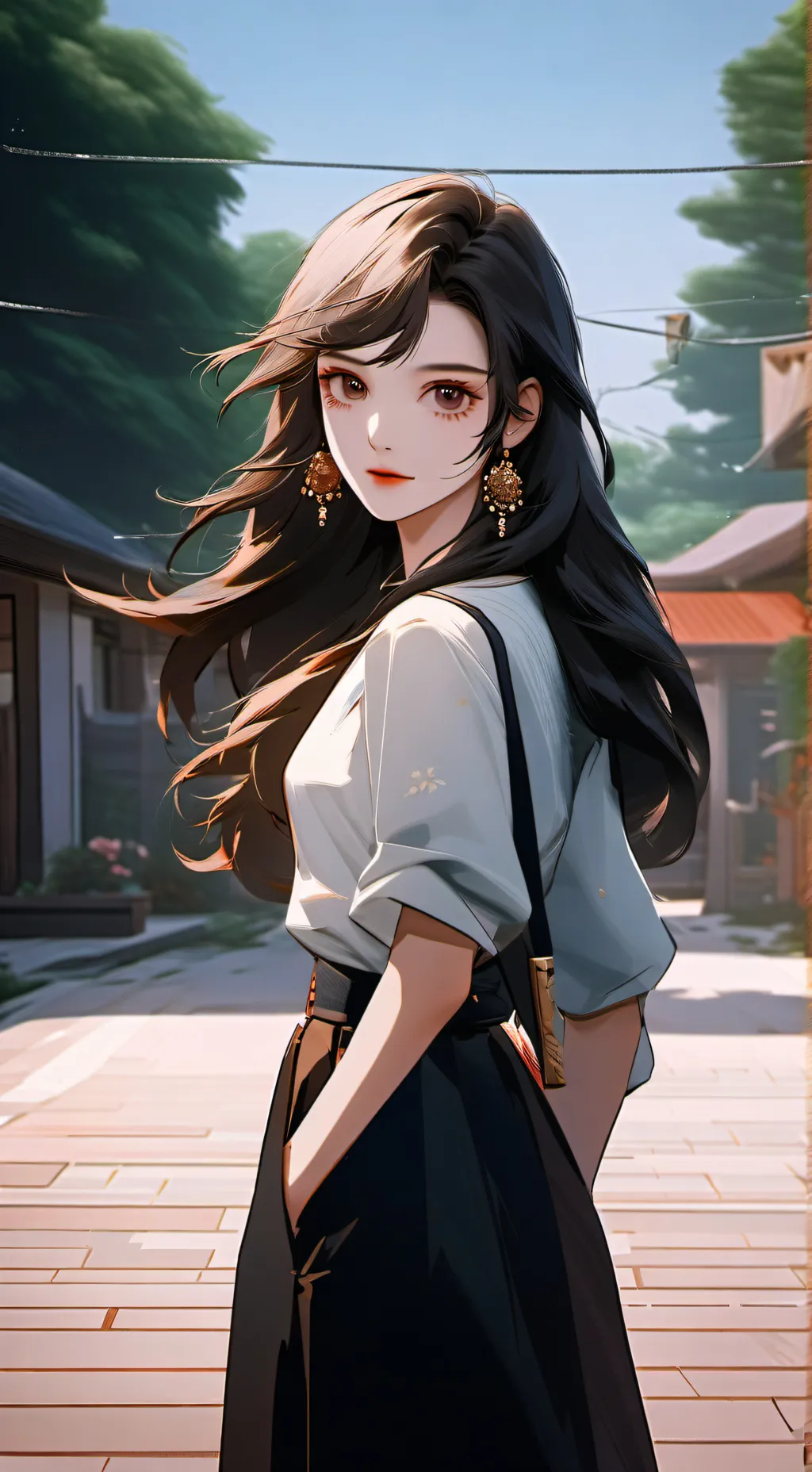 ai character: ~Brooklyn~ background