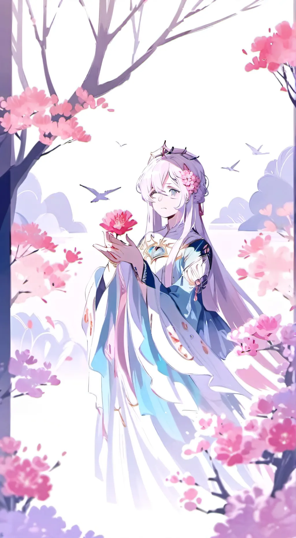 ai character: cosmo x sprout  background