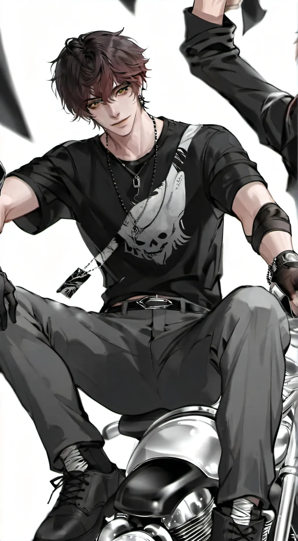 ai character: Mark background