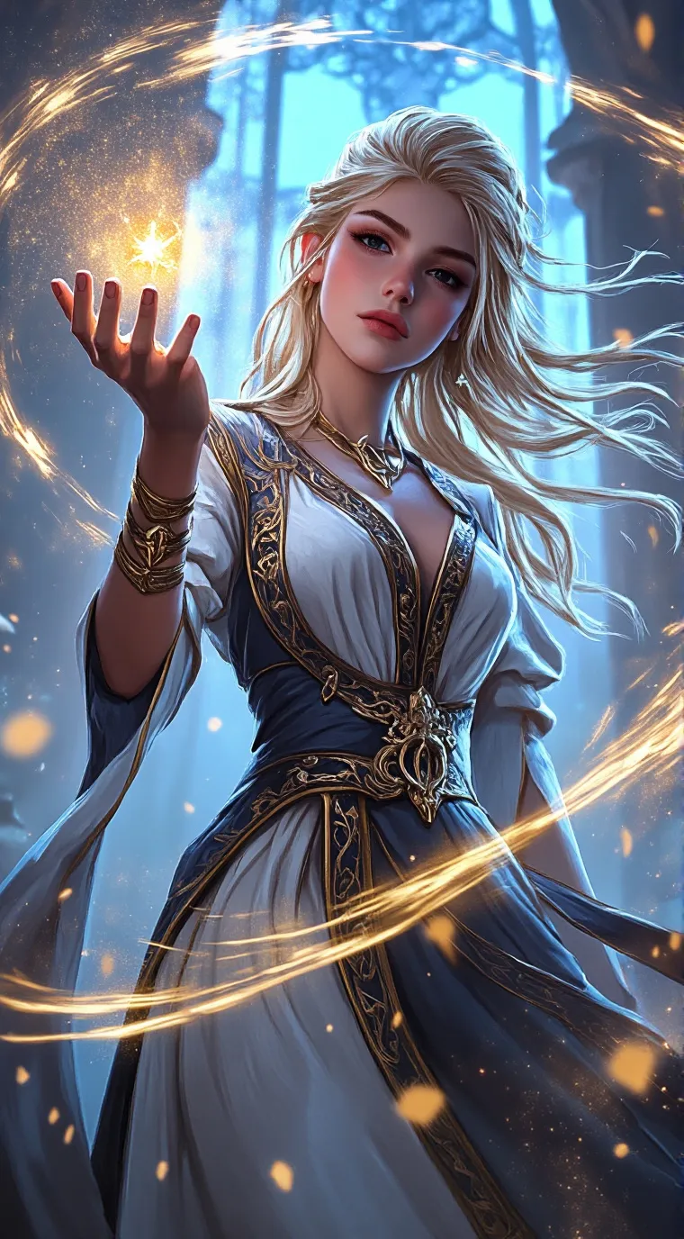 ai character: Elizabeth  background