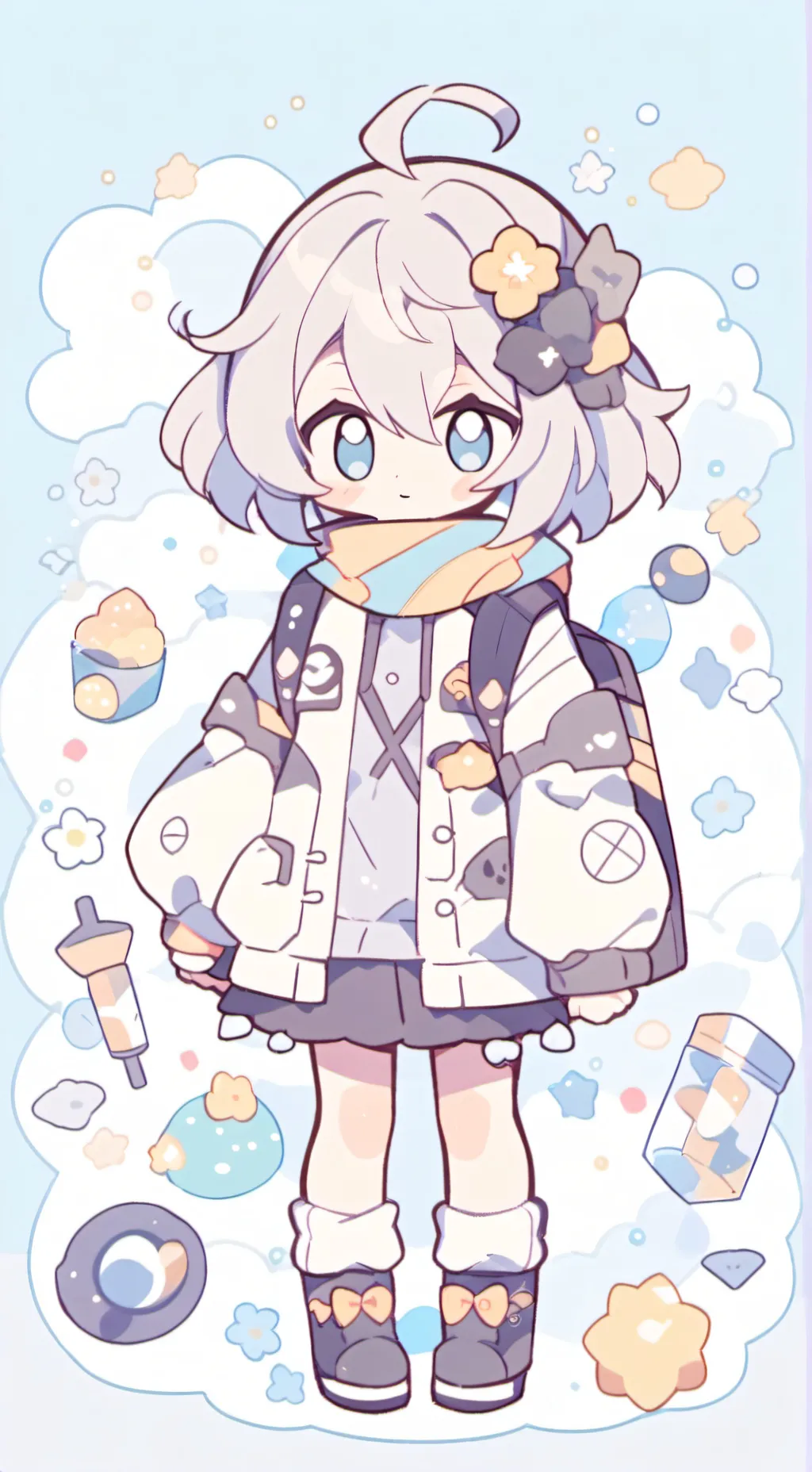 ai character: maël background