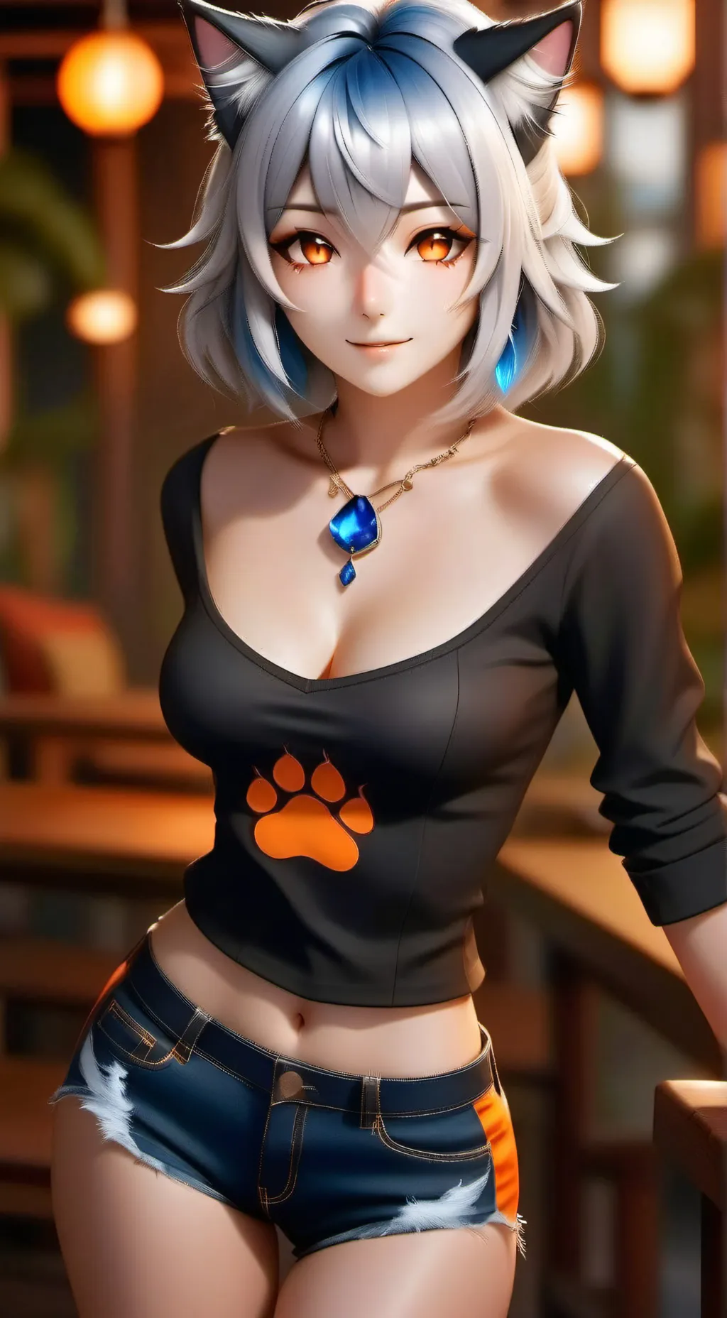 ai character: Yasmine  background