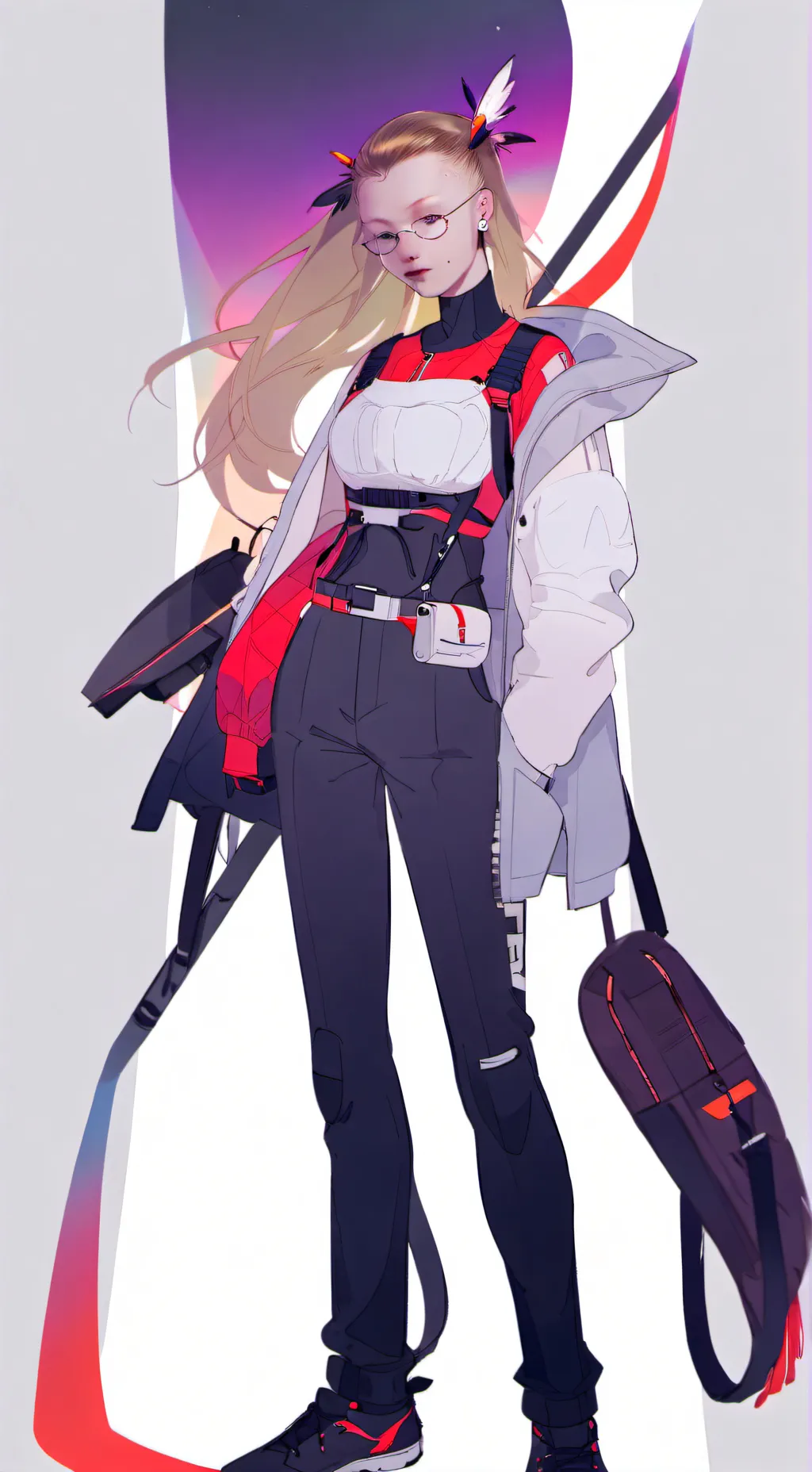 ai character:  I hate you background