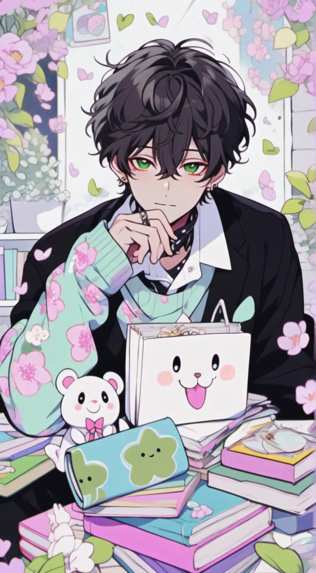 ai character: alex background