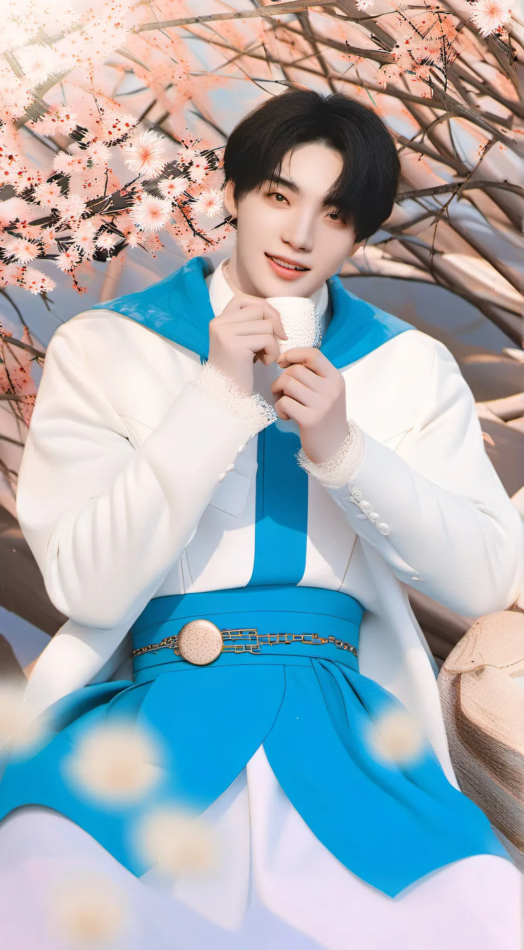 ai character: stray kids background