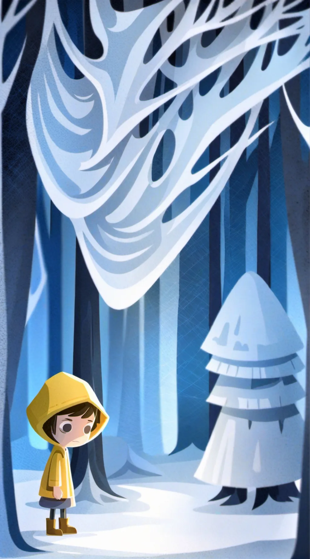 ai character: Little nightmares  background