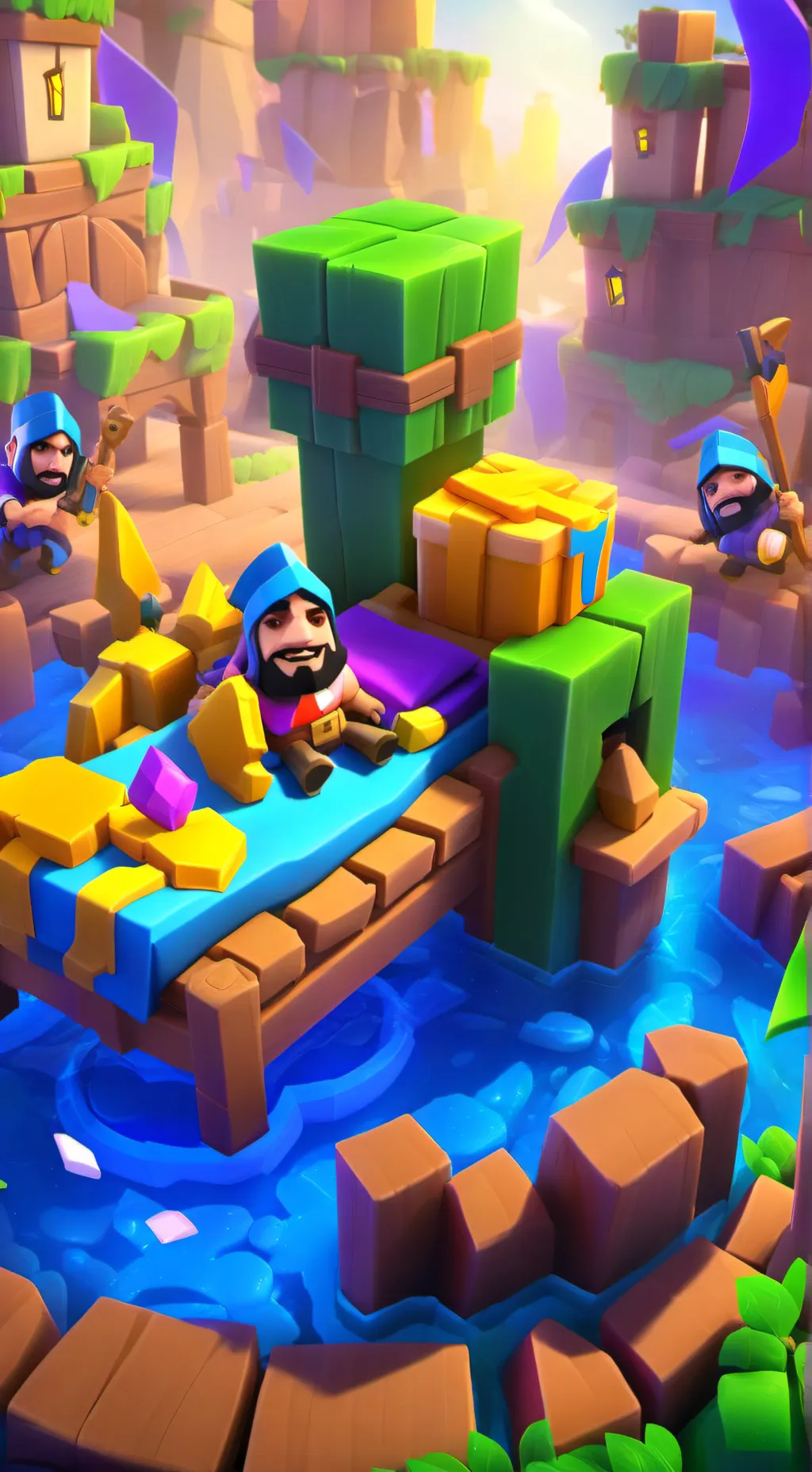 ai character: Bedwar  background