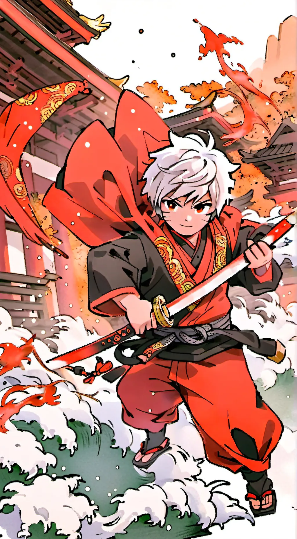 ai character: Kai background