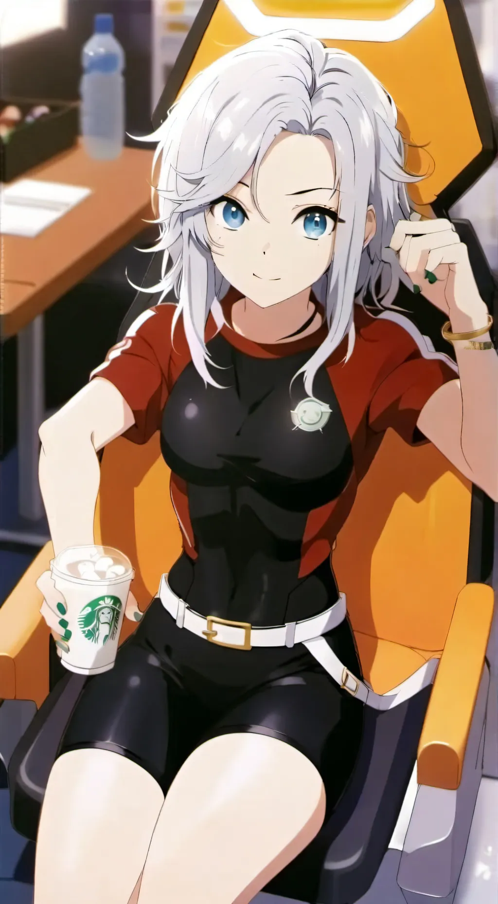 ai character: Stacy background