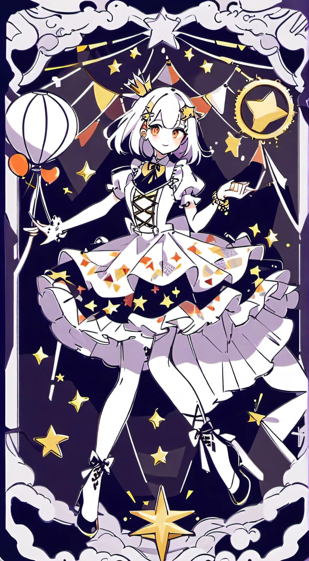 ai character: pomni x jax background