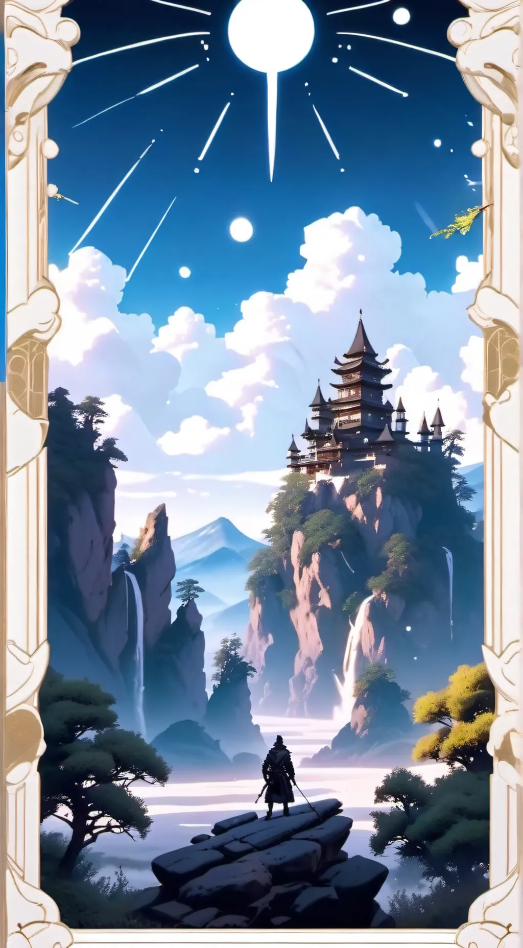 ai character: Minecraft bedwars background