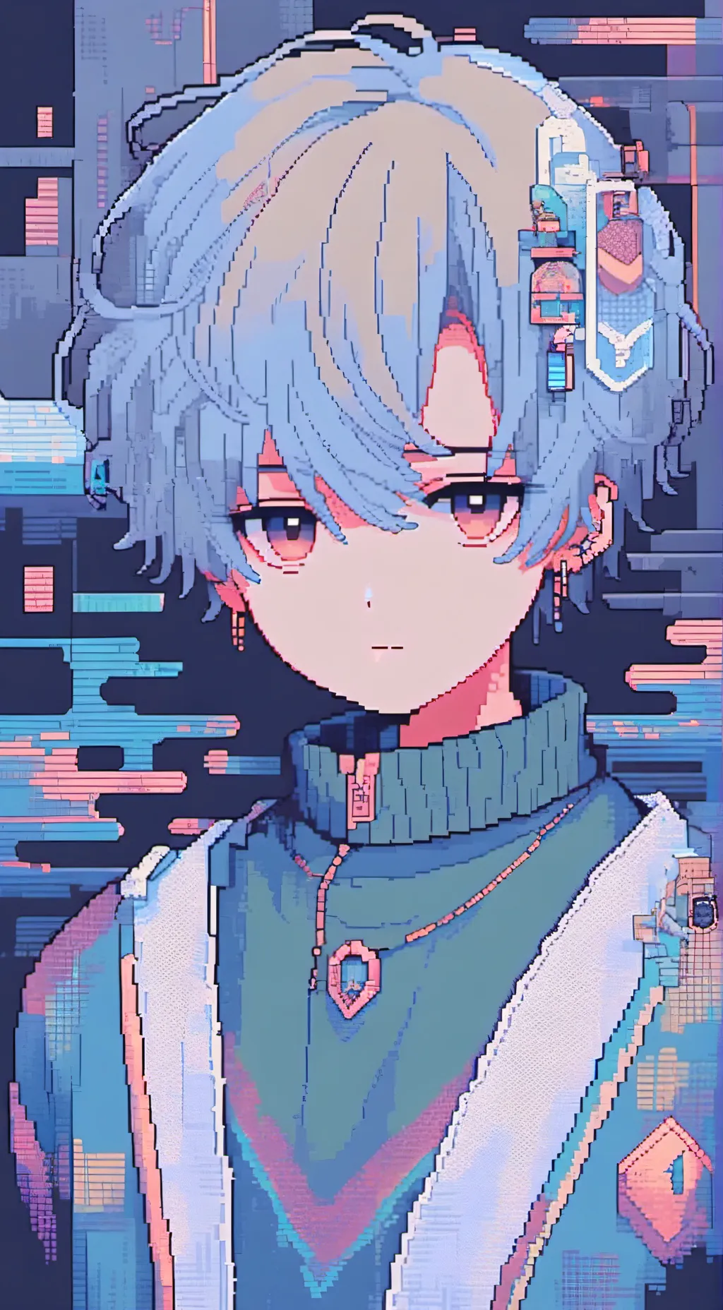 ai character: Luka  background