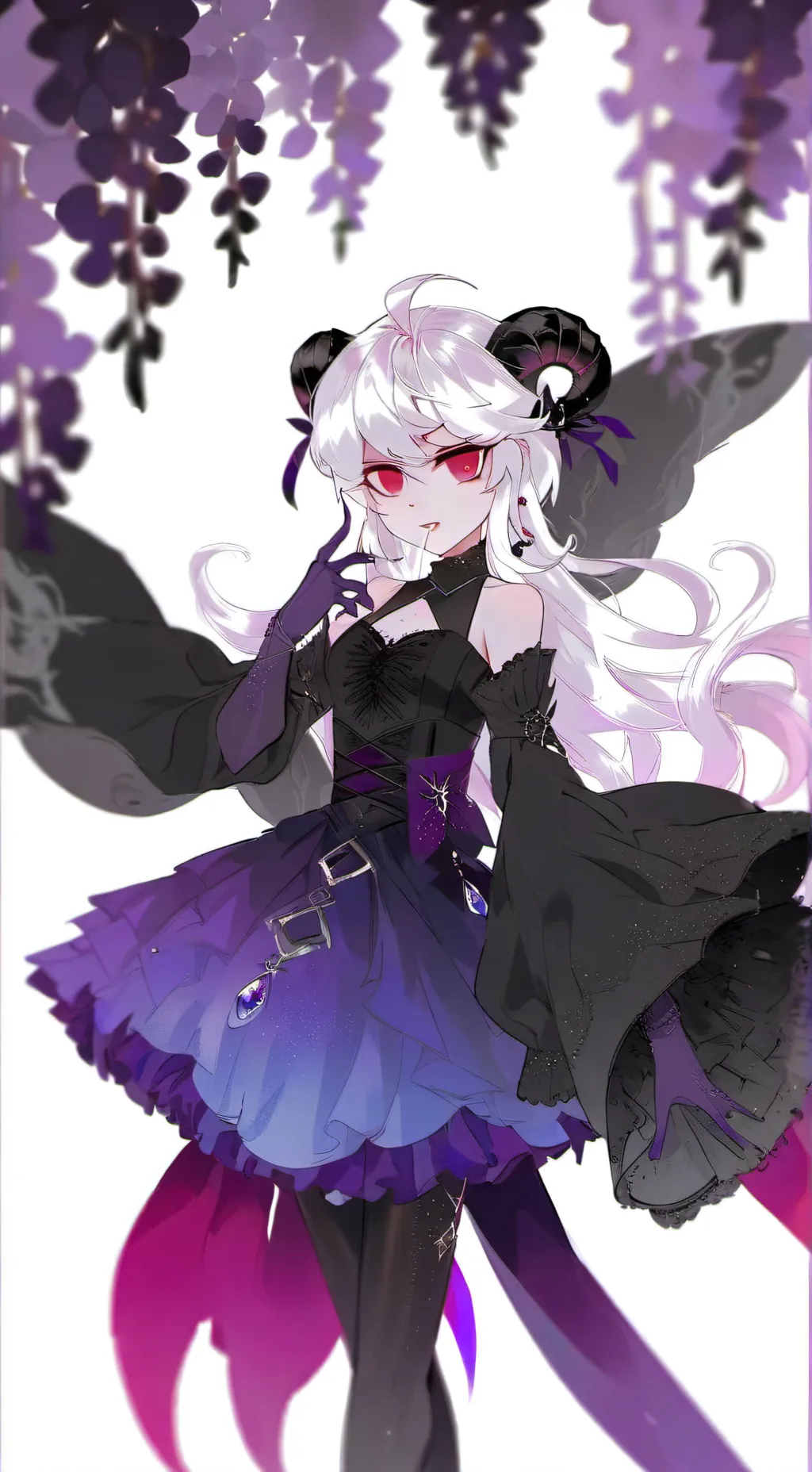 ai character: Ether background